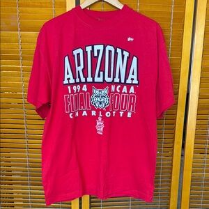 Gear For Sports Red university of Arizona Final Four vintage Tee